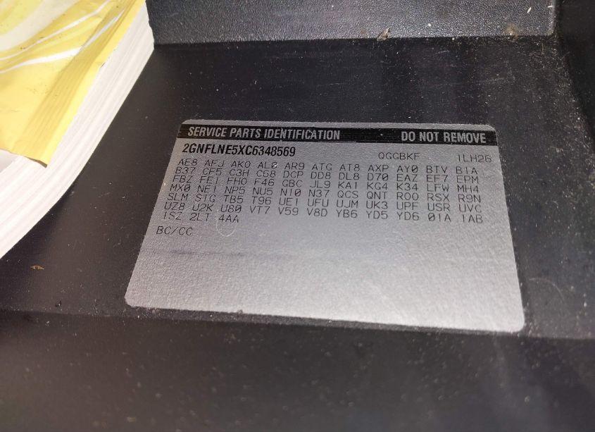 Photo 9 of 2012 Chevrolet Equinox 2LT (VIN 2GNFLNE5XC6348569)