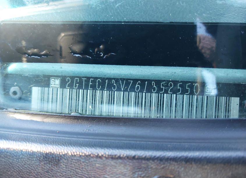 Photo 9 of 2006 Gmc Sierra 1500 SL (VIN 2GTEC13V761352550)