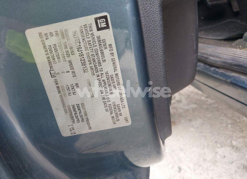 Photo 9 of 2008 Gmc Sierra 1500 SLE1 (VIN 2GTEC19J181238132)