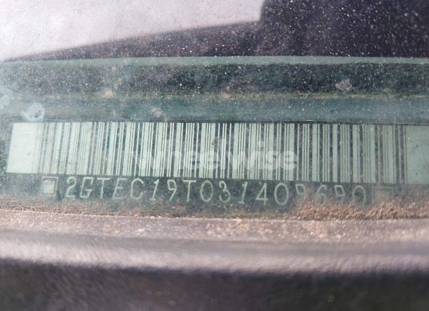 Photo 12 of 2003 Gmc Sierra 1500 SLE (VIN 2GTEC19T031409690)