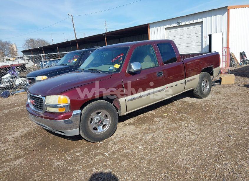 Photo 2 of 2002 Gmc Sierra 1500 SLE (VIN 2GTEC19T221166950)