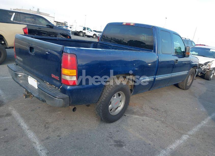 Photo 4 of 2002 Gmc Sierra 1500 SLE (VIN 2GTEC19T521149253)