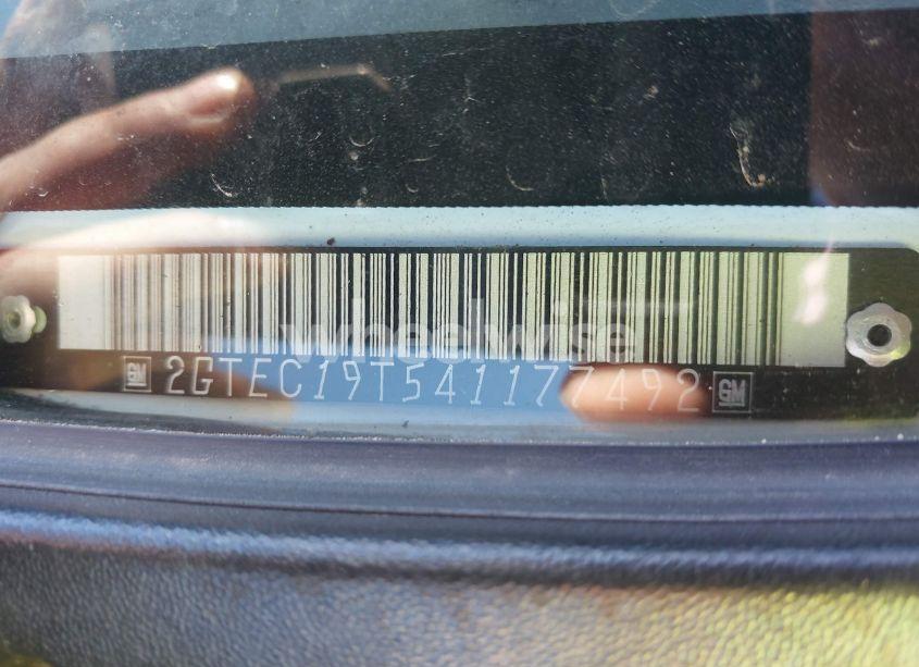 Photo 9 of 2004 Gmc Sierra 1500 SLE (VIN 2GTEC19T541177492)