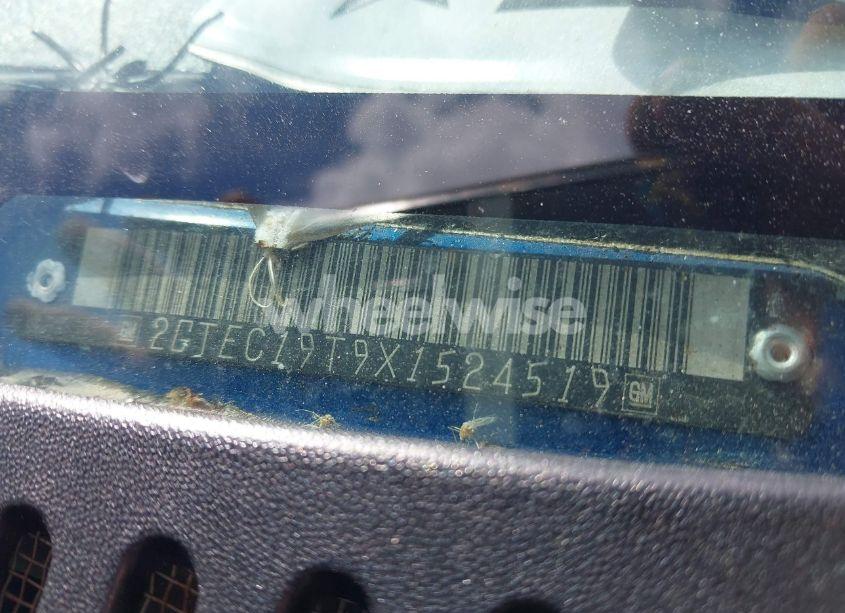 Photo 9 of 1999 Gmc Sierra 1500 SLE (VIN 2GTEC19T9X1524519)