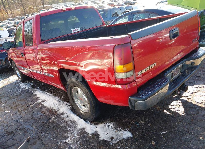 Photo 3 of 2002 Gmc Sierra 1500 SLE (VIN 2GTEC19TX21416046)