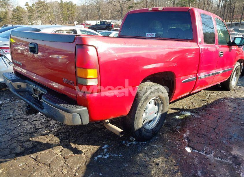 Photo 4 of 2002 Gmc Sierra 1500 SLE (VIN 2GTEC19TX21416046)
