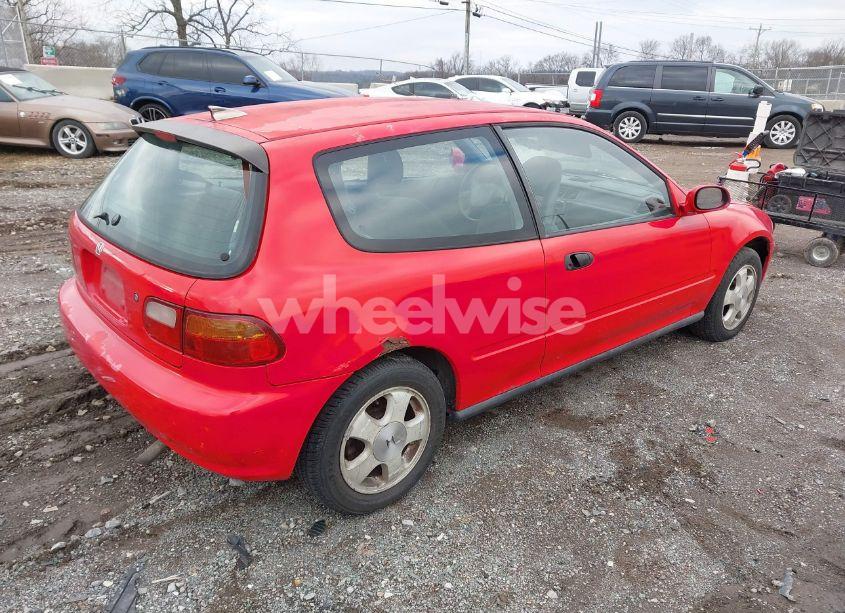 Photo 4 of 1994 Honda Civic CX (VIN 2HGEH2352RH527954)