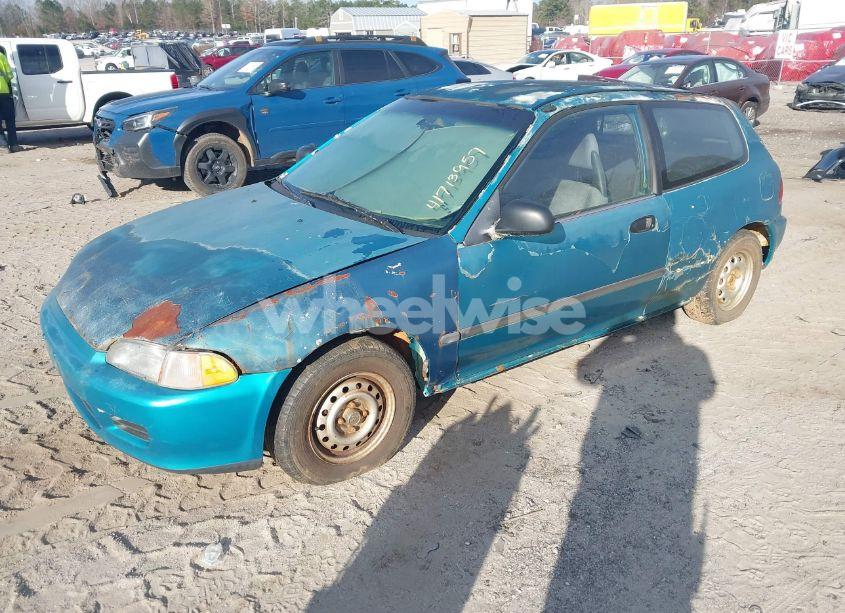 Photo 2 of 1992 Honda Civic DX (VIN 2HGEH2355NH561638)