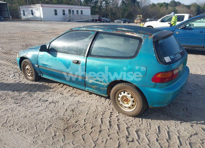 Photo 3 of 1992 Honda Civic DX (VIN 2HGEH2355NH561638)