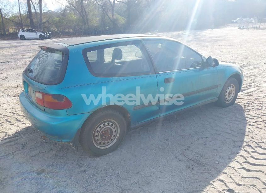 Photo 4 of 1992 Honda Civic DX (VIN 2HGEH2355NH561638)