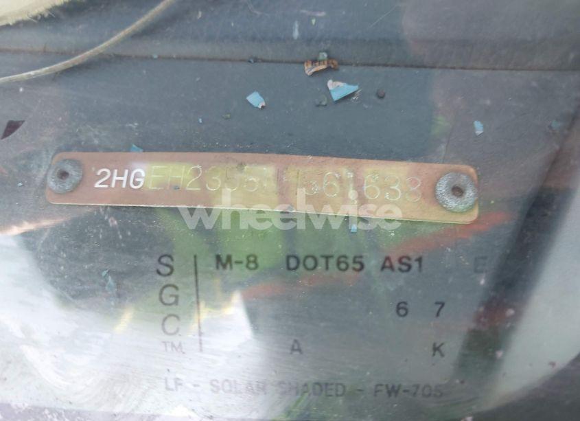 Photo 9 of 1992 Honda Civic DX (VIN 2HGEH2355NH561638)