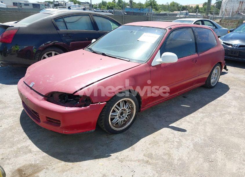 Photo 2 of 1992 Honda Civic VX (VIN 2HGEH236XNH527252)