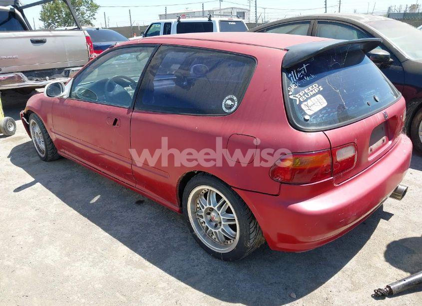 Photo 3 of 1992 Honda Civic VX (VIN 2HGEH236XNH527252)