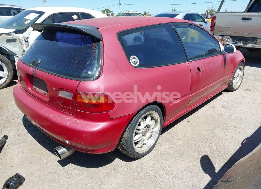 Photo 4 of 1992 Honda Civic VX (VIN 2HGEH236XNH527252)