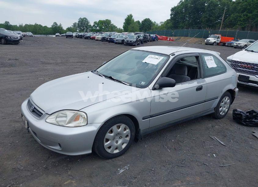 Photo 2 of 2000 Honda Civic DX (VIN 2HGEJ6344YH100325)