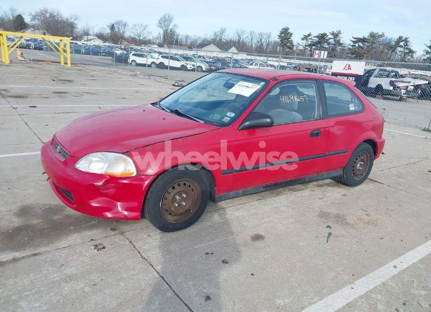 Photo 2 of 1998 Honda Civic DX (VIN 2HGEJ6441WH113139)