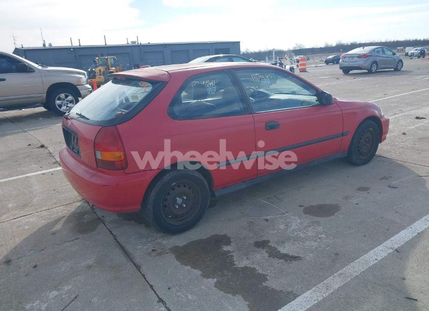 Photo 4 of 1998 Honda Civic DX (VIN 2HGEJ6441WH113139)