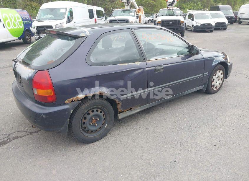 Photo 4 of 1998 Honda Civic DX (VIN 2HGEJ6442WH105938)