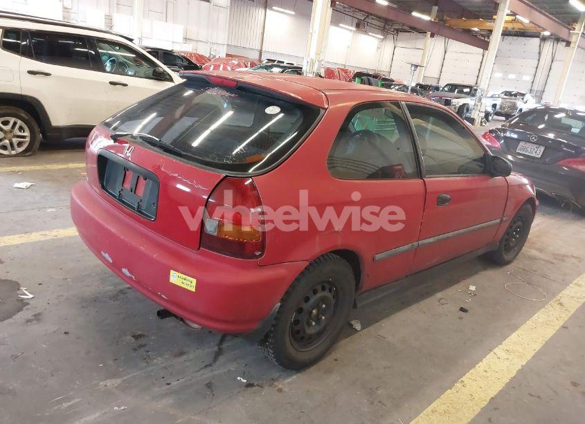 Photo 4 of 1998 Honda Civic DX (VIN 2HGEJ6443WH113143)