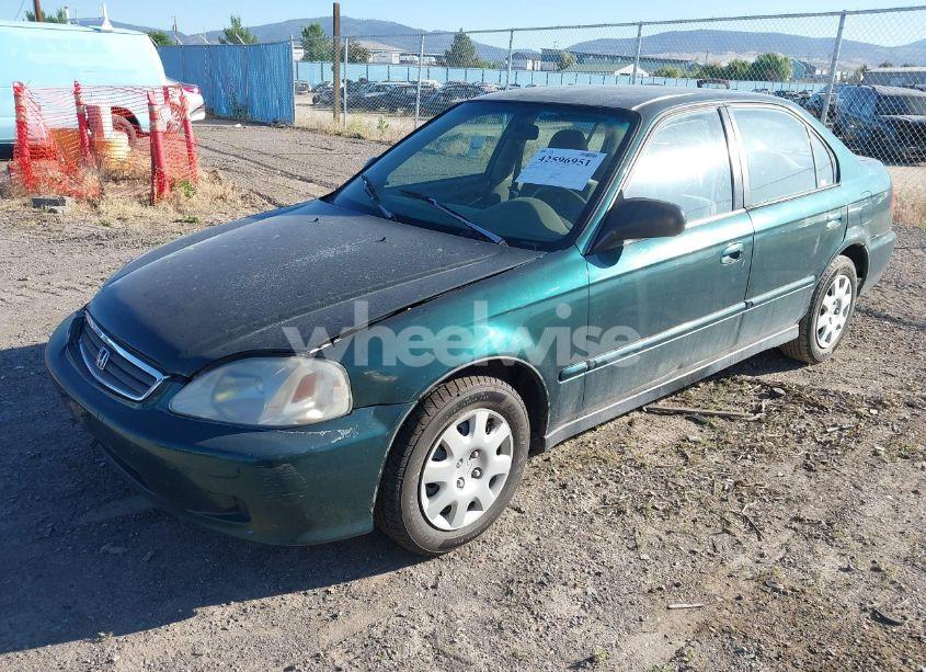 Photo 2 of 2000 Honda Civic VALUE PACKAGE (VIN 2HGEJ6612YH590118)