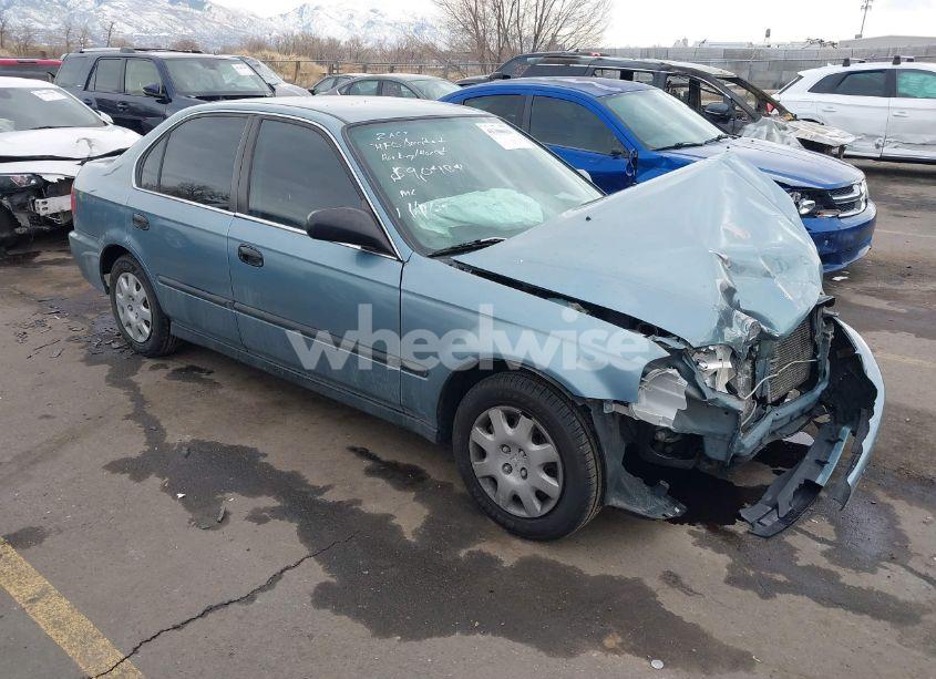 2000 Honda Civic LX (VIN 2HGEJ6676YH590434) main photo