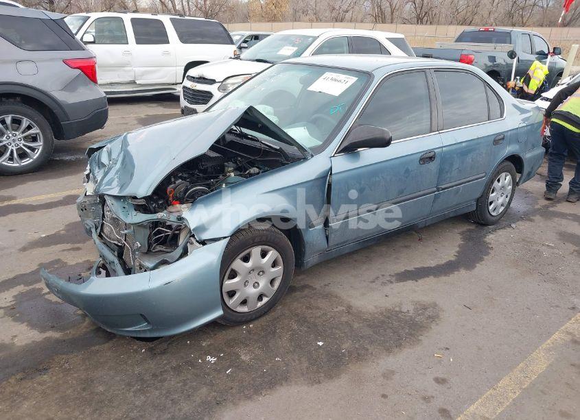 Photo 2 of 2000 Honda Civic LX (VIN 2HGEJ6676YH590434)