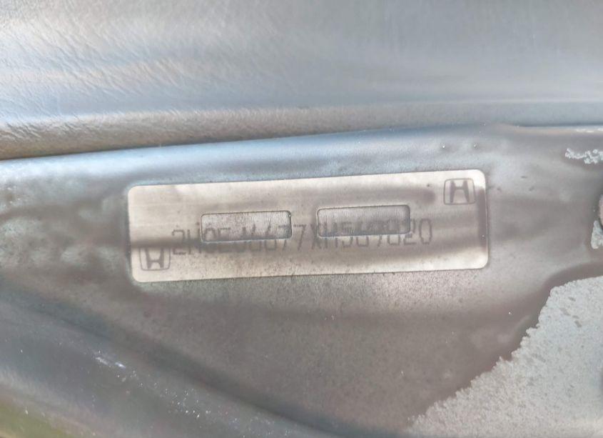 Photo 9 of 1999 Honda Civic LX (VIN 2HGEJ6677XH569820)