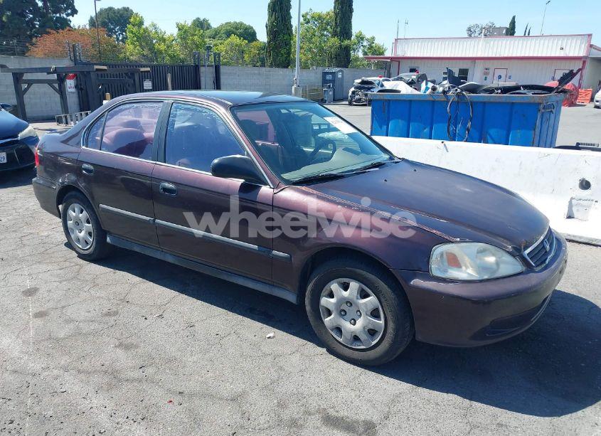 2000 Honda Civic LX (VIN 2HGEJ6677YH587297) main photo