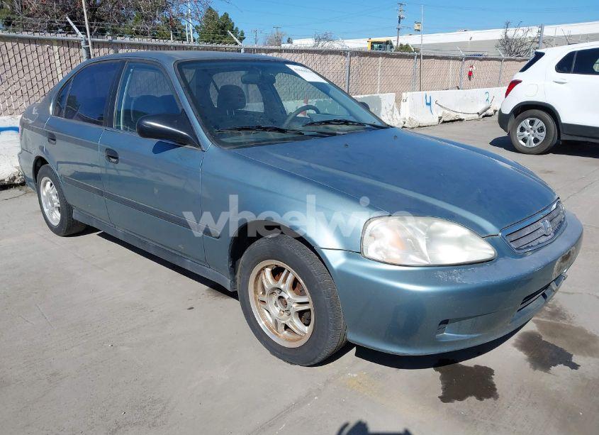 2000 Honda Civic LX (VIN 2HGEJ6678YH550422) main photo