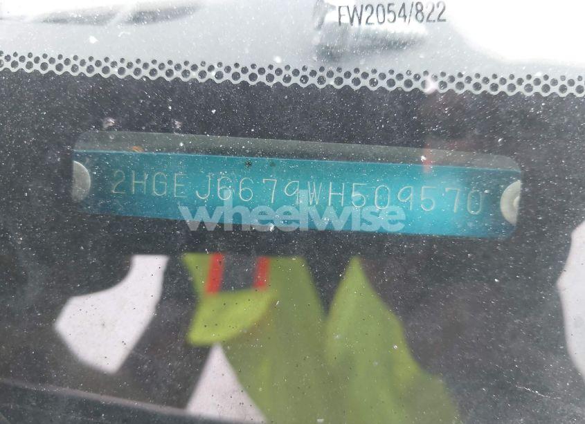 Photo 9 of 1998 Honda Civic LX (VIN 2HGEJ6679WH509570)