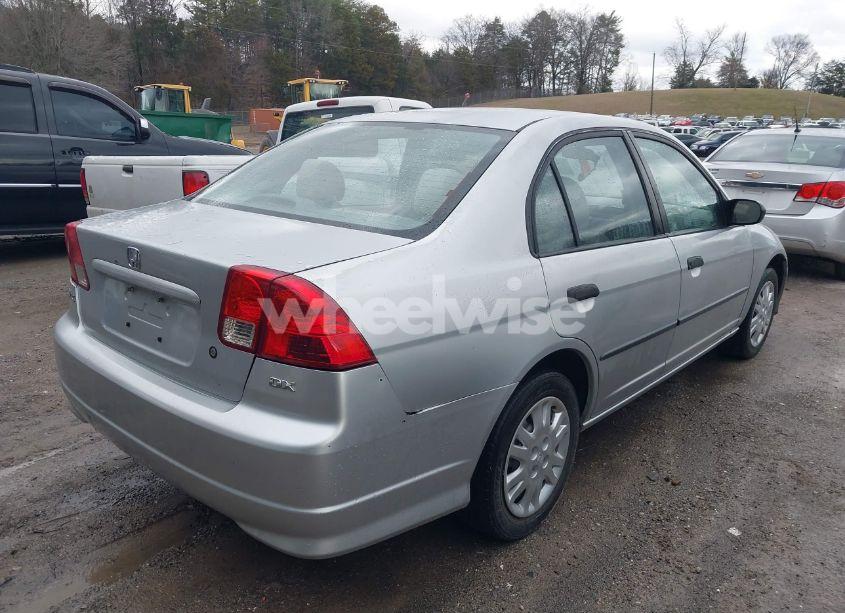 Photo 4 of 2005 Honda Civic DX (VIN 2HGES15105H618690)
