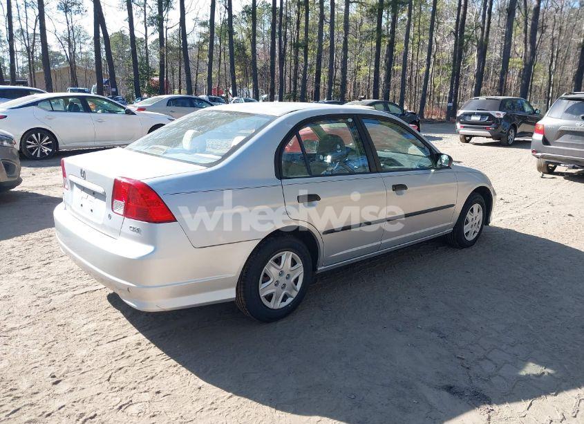 Photo 4 of 2005 Honda Civic DX (VIN 2HGES15165H568832)