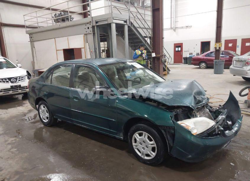 2002 Honda Civic LX (VIN 2HGES15552H551051) main photo