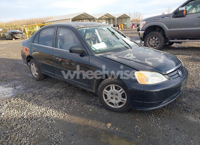 2001 Honda Civic LX (VIN 2HGES15571H605268) main photo