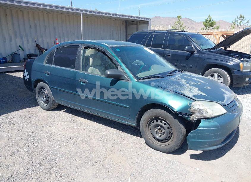 2001 Honda Civic LX (VIN 2HGES155X1H613333) main photo