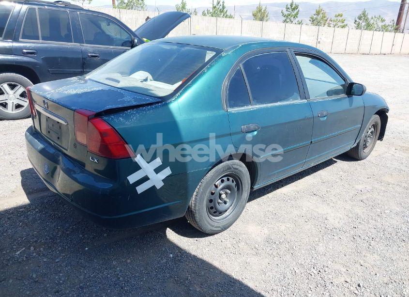 Photo 4 of 2001 Honda Civic LX (VIN 2HGES155X1H613333)