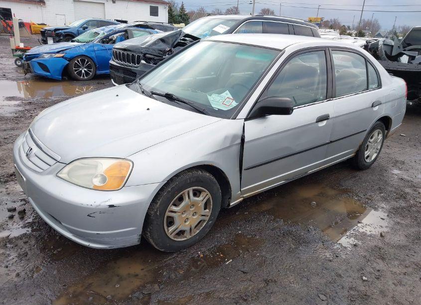 Photo 2 of 2001 Honda Civic DX (VIN 2HGES16221H521086)