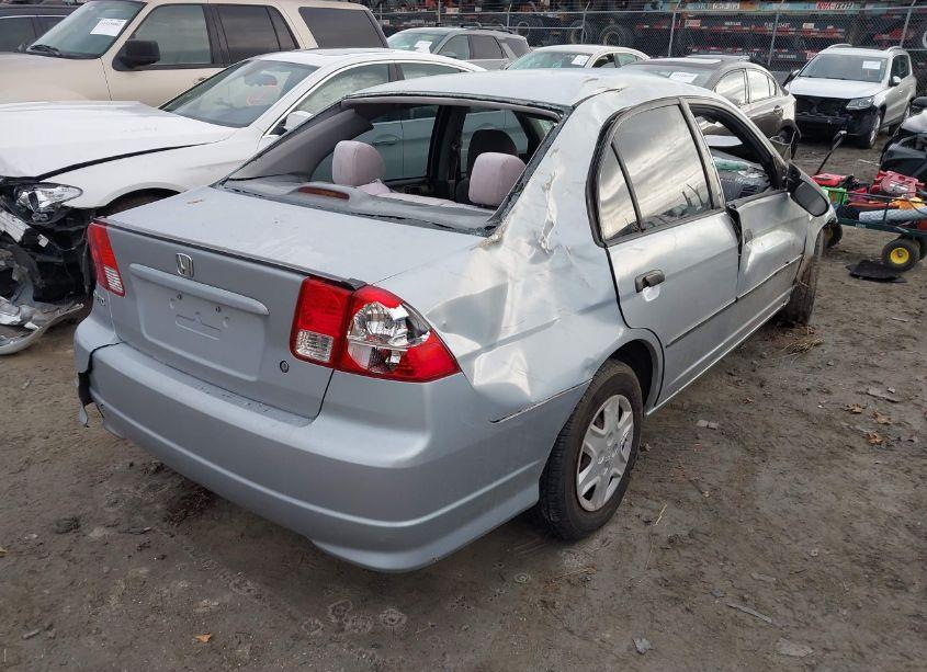 Photo 4 of 2005 Honda Civic VP (VIN 2HGES16315H566180)