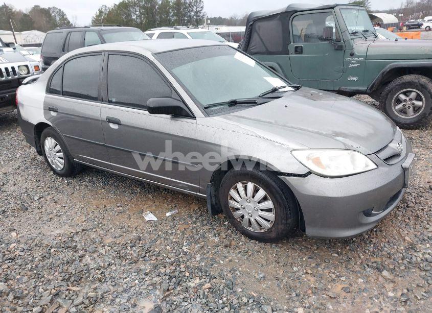 2005 Honda Civic VP (VIN 2HGES16315H586476) main photo