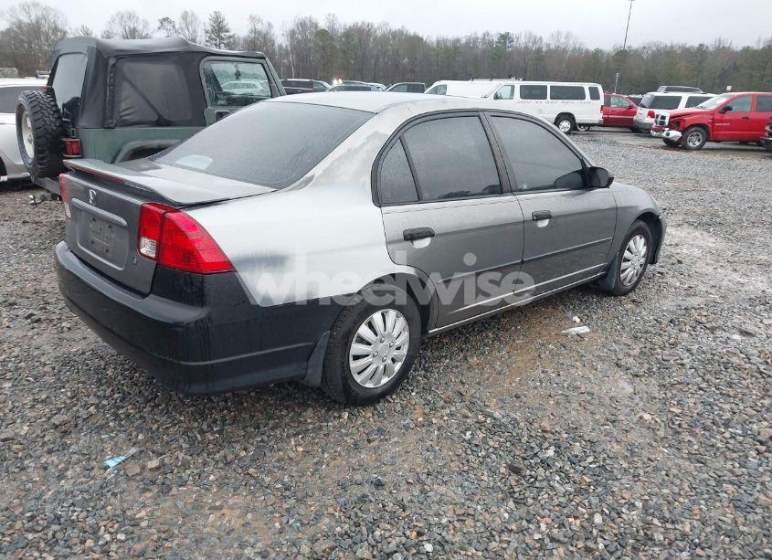 Photo 4 of 2005 Honda Civic VP (VIN 2HGES16315H586476)