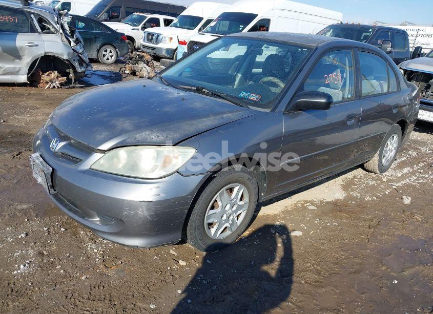 Photo 2 of 2005 Honda Civic VP (VIN 2HGES16325H580394)