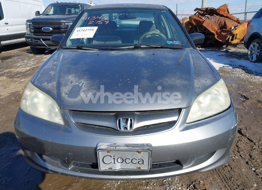 Photo 6 of 2005 Honda Civic VP (VIN 2HGES16325H580394)