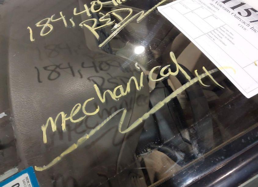 Photo 6 of 2004 Honda Civic VP (VIN 2HGES16334H626717)