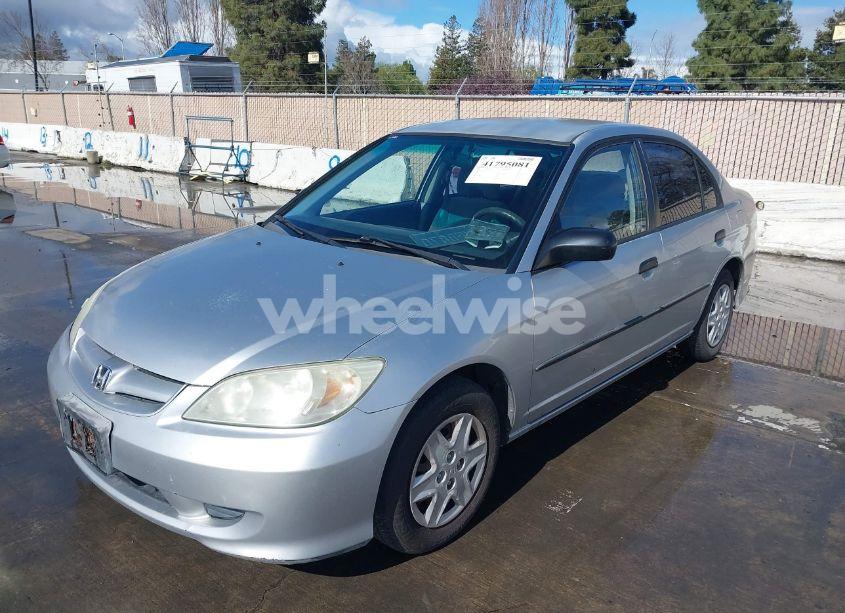 Photo 6 of 2005 Honda Civic VP (VIN 2HGES16355H547633)
