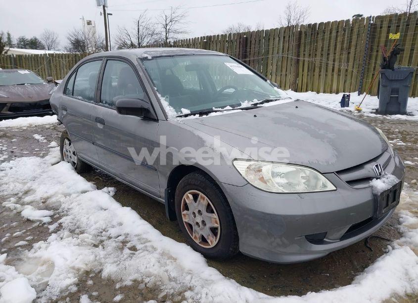 2005 Honda Civic DX VP (VIN 2HGES16375H586806) main photo