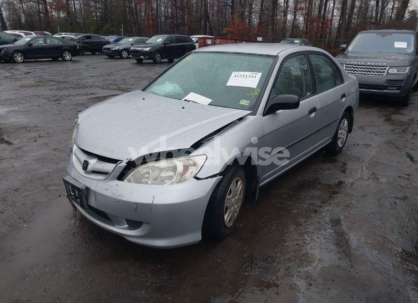 Photo 2 of 2004 Honda Civic VP (VIN 2HGES16384H547575)