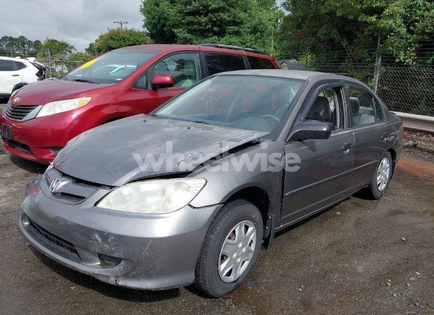 Photo 2 of 2005 Honda Civic VP (VIN 2HGES16385H586474)