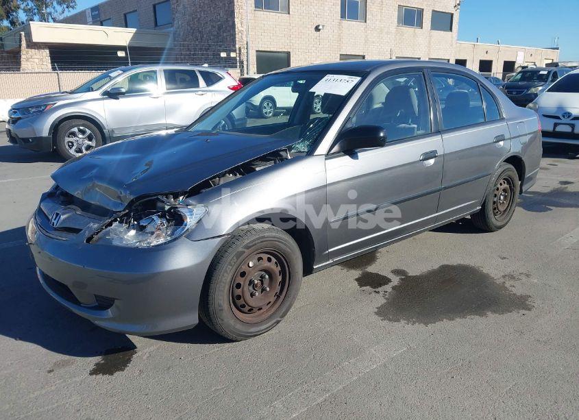 Photo 2 of 2005 Honda Civic VP (VIN 2HGES163X5H561558)