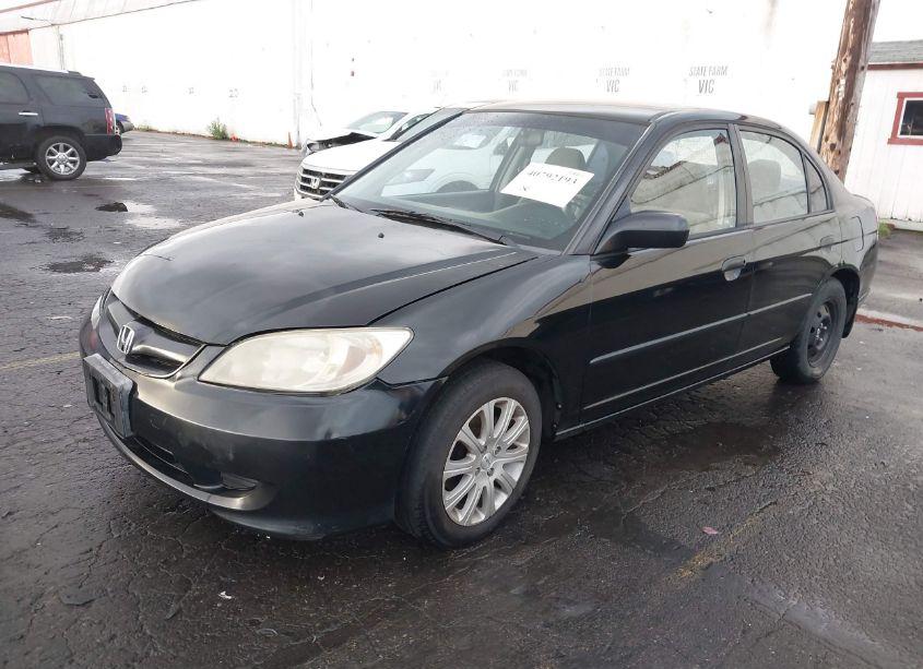 Photo 2 of 2005 Honda Civic VP (VIN 2HGES163X5H622052)