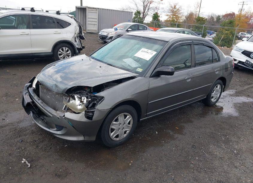 Photo 2 of 2005 Honda Civic VP (VIN 2HGES16405H619962)